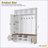 Modern Farmhouse Hall Tree with Storage, Seating, and Hooks for Versatile  Organization-1387886044