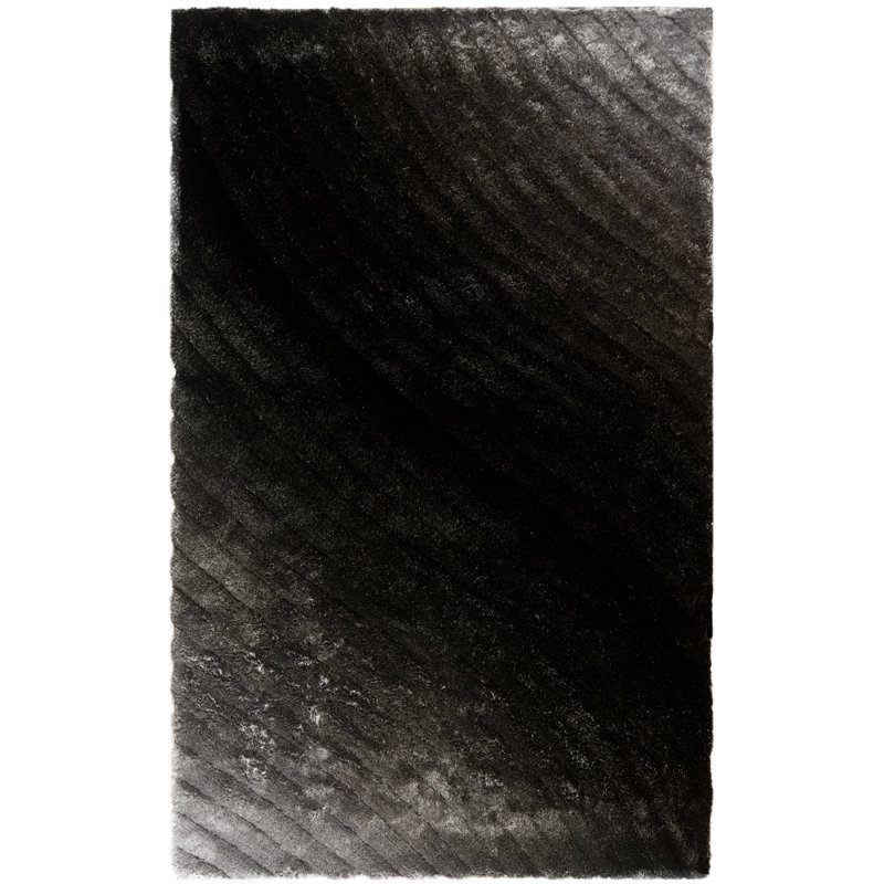 Abstract Hand Woven Area Rug, Rectangle 107 x 168 cm