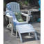 Repose-pieds d'extérieur PolyTEAK Adirondack-52117326