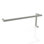 Mimas 43.25 in. x 78 in. Fully Frameless Glass Hinge Towel Bar Shower Door