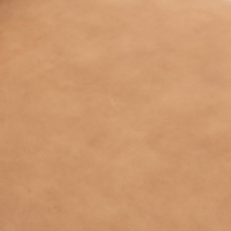 Fauteuil club pivotant en cuir véritable Rinner, Brun