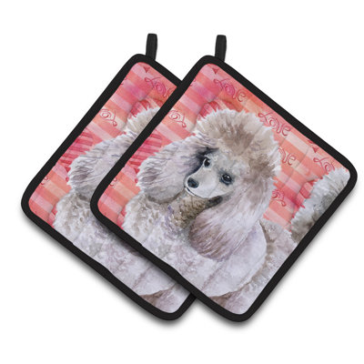 Caroline's Treasures Striped Polyester Potholder