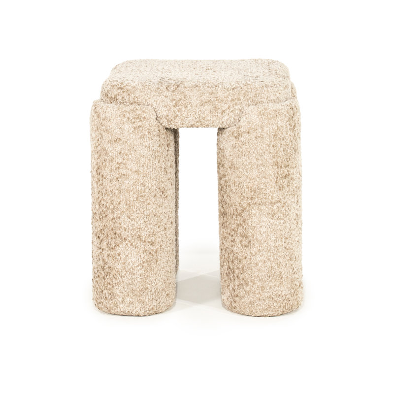 Tabouret d'appoint Omla, Taupe