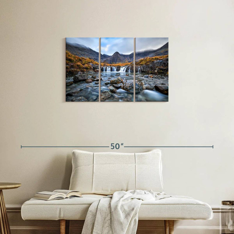 Cascade Alvord Fairy Pools, H 20 po x l 33 po