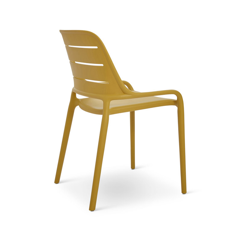 Jasper Outdoor Stacking Chair (Set of 4) - Army Green, Ginger