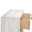 2 Drawer Nightstand In Contemporary Style - Solid Wood Beige White Bedroom Furniture And Drawers Function