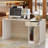 Anjila Rectangle Manufactured Wood Reception Desk