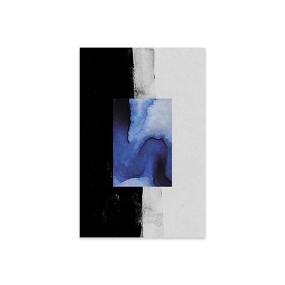 «Blue» par Leemo, impression sans cadre