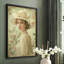 WOMEN Series CCCCL XXVI - reproduction encadrée de qualité supérieure - prête à être accrochée - aucun clou requis-675647222-675647212