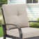 Chamber 3 Pieces Outdoor/Indoor Aluminum Patio Conversation Seating Group With Sunbrella® Cushions And Side Table