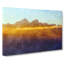 Amber Mountains Painting - Wrapped Canvas-56659477