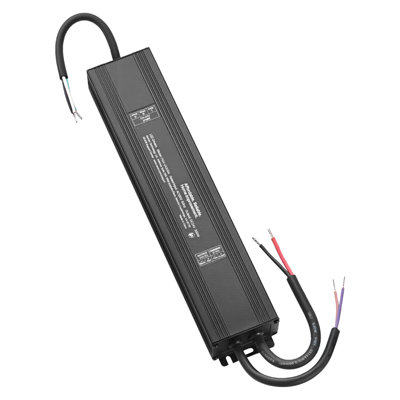 300W Dimmable LED Driver, 24V, Triac/ELV/MLV AC To DC Power Supply Transformer For LED Strip Light, Smooth Flicker-Free Dimming, Constant Voltage, Compatible With Lutron Leviton Dimmer Switches