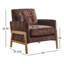 Chaise d'appoint Enni Macon-235357785