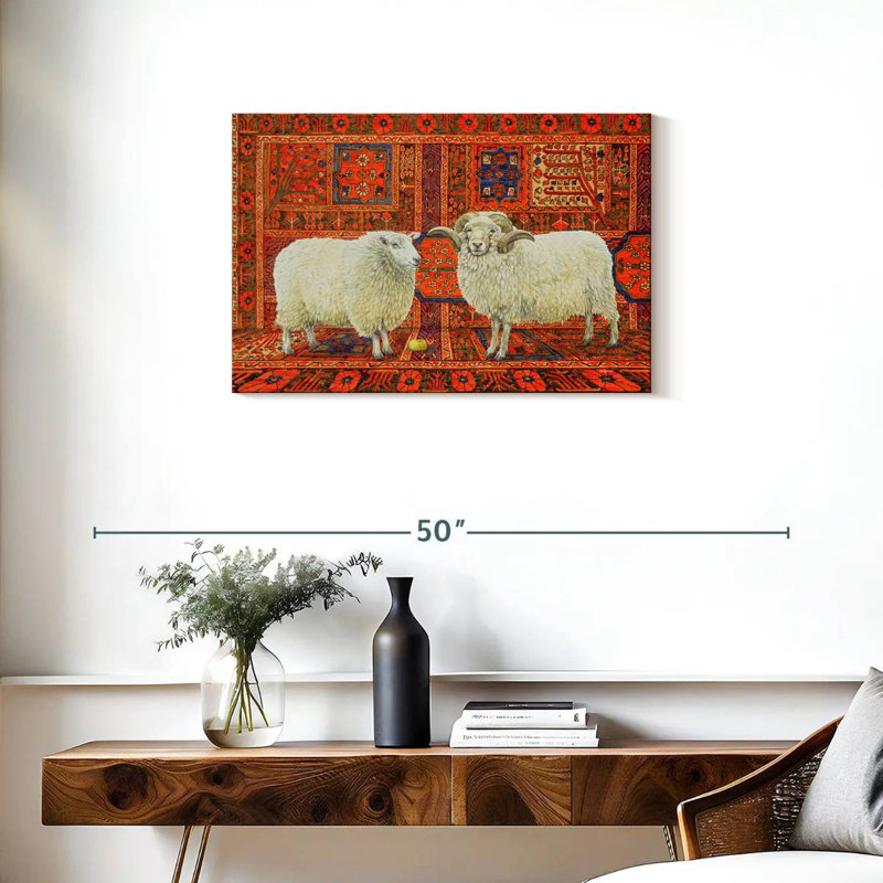Brampt Persian Wool, 20" H x 30" W
