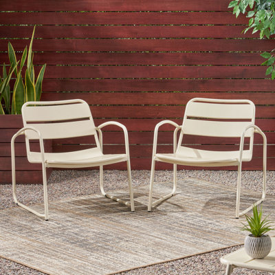 Ensemble de 2 chaises d'extérieur