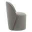 Chaise d'appoint rembourrée avec roulettes Sharlene-120432198