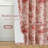 100% Blackout Toile Linen Curtains for Bedroom Double Layer Farmhouse French Country Vintage Printed Pattern Thermal Sound Lined Back Tab Living Room Drapes  2 Panels-1265672088-1265672090