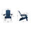 Chaise Adirondack pliante en plastique Tranquilo Depot-70080769