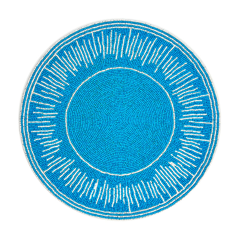 Amalfi Placemats, Blue/White