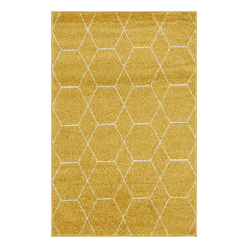 Debrodie Geometric Indoor Rug, Rectangle 9' x 12'