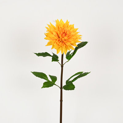 28" Realistic Touch Dahlia Wildflower Floral Arrangement For Vase Filler, Artificial Greenery Foliage Branch Long Stem Floral Bulk Bouquet For Wedding Party Home Office Table Centerpiece Shelf Decorations