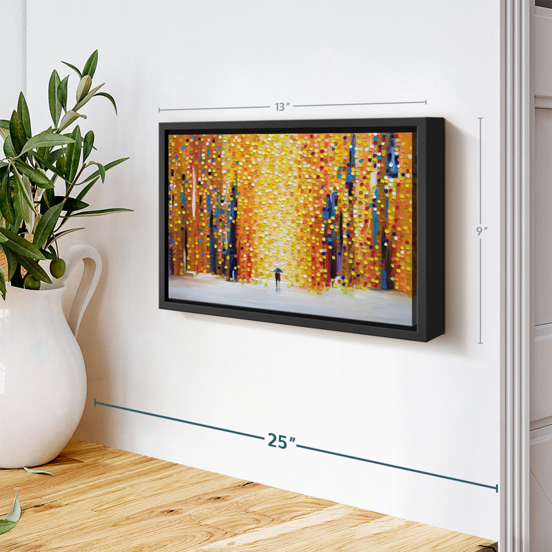 Coucher de soleil, impression sur toile, H 9 po x l 13 po