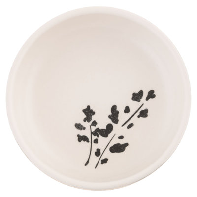 PETIT PLATEAU À BIJOUX NOIR ET BLANC