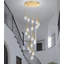 Luminaire suspendu 18 lumières DEL Glam-152258921-149658367