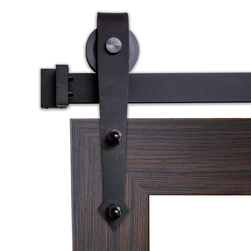 Ventanas Flat Wall Mirror, 28" x 33", Dark Brown
