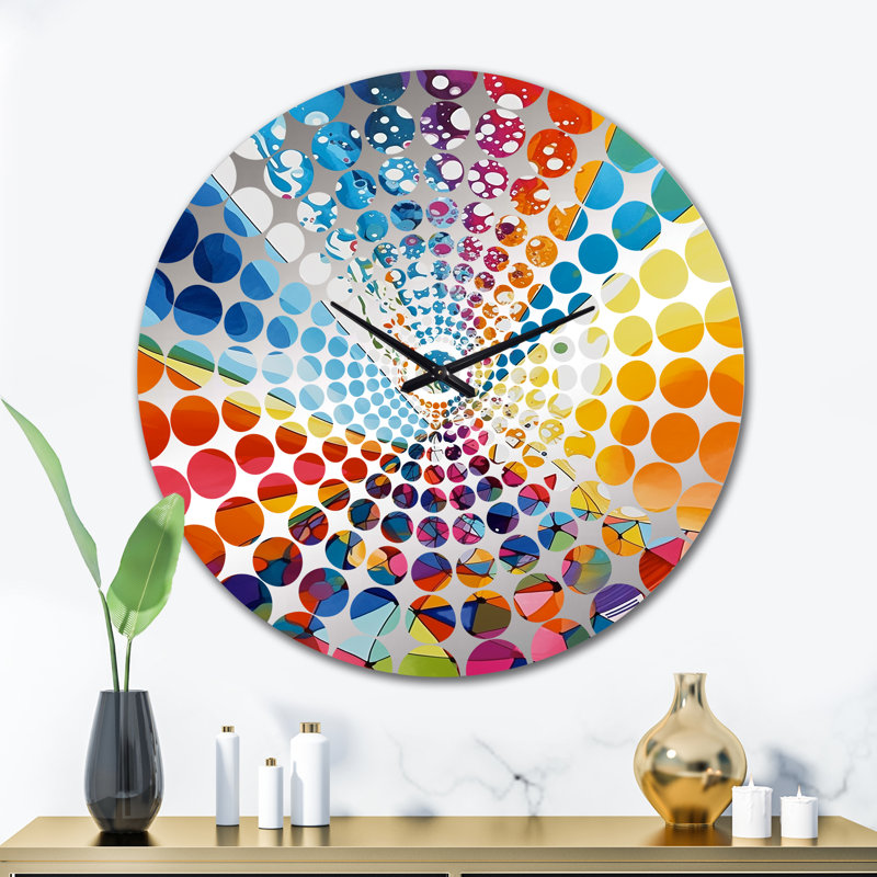 Rees - Abstract Wall Clock, Extra Large