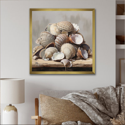 " Gray Clam Coastal Harmony I "
