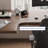 Light walnut L-Shaped Solid Wood desks-107510417-107510420