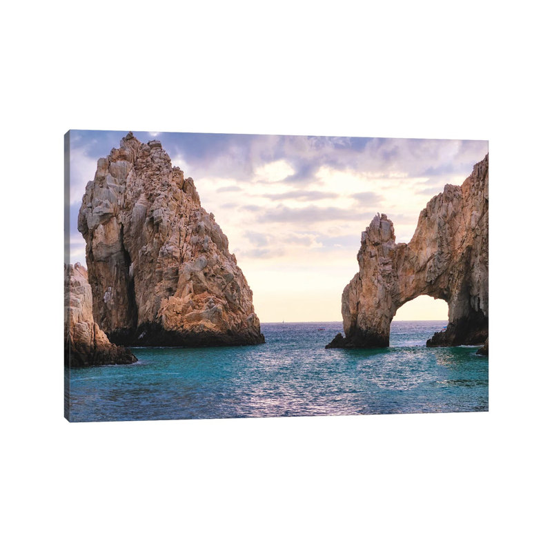 Arch Of Cabo San Lucas, Mexico by George Oze - Wrapped Canvas Print, 20.32 cm H x 30.48 cm W