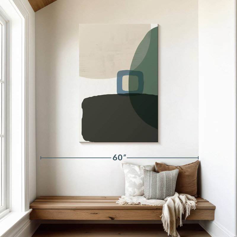 Avery Mid-Century abstrait I, H 45 po x l 30 po
