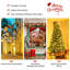 Arbre de Noël artificiel pin vert 8 pi avec 600 lumières claires / blanches-673195345