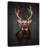 Brampt Grunge Deer On Black-106962748