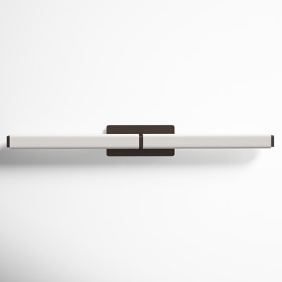 Erby Single Light Glass Dimmable LED Flush Mounted Sconce