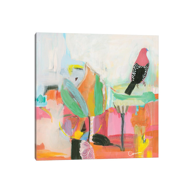 «Summer Dream On Canvas» par Connie Collum, reproduction, Toile tendue, H 12 po x l 12 po x P 0,75 po