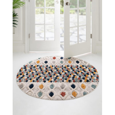 Enciso Geometric Asheville Area Rug