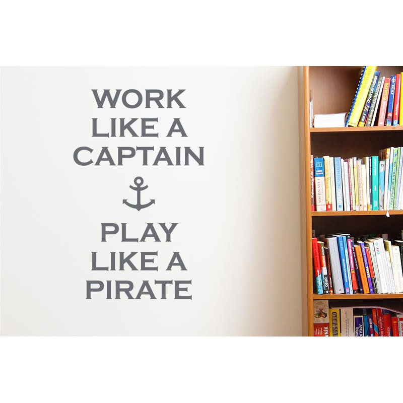 Wall Decal, Grey, Large