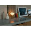 Knuckle Table Lamp In Walnut + Oval-140903081