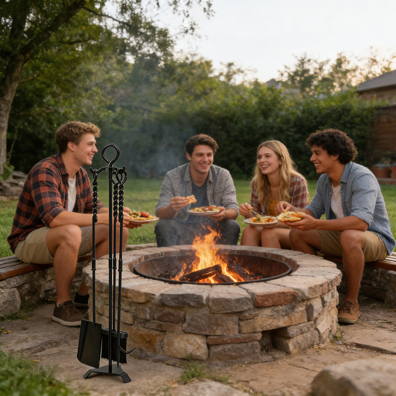 30'' Fireplace Tool Set