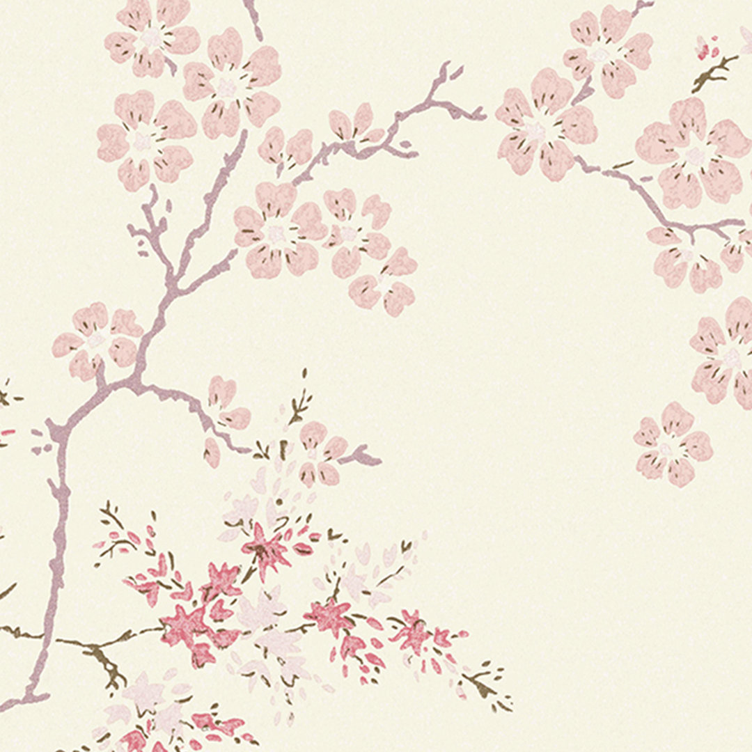 Laura Ashley Oriental Blossom Wallpaper Roll Laura Ashley 