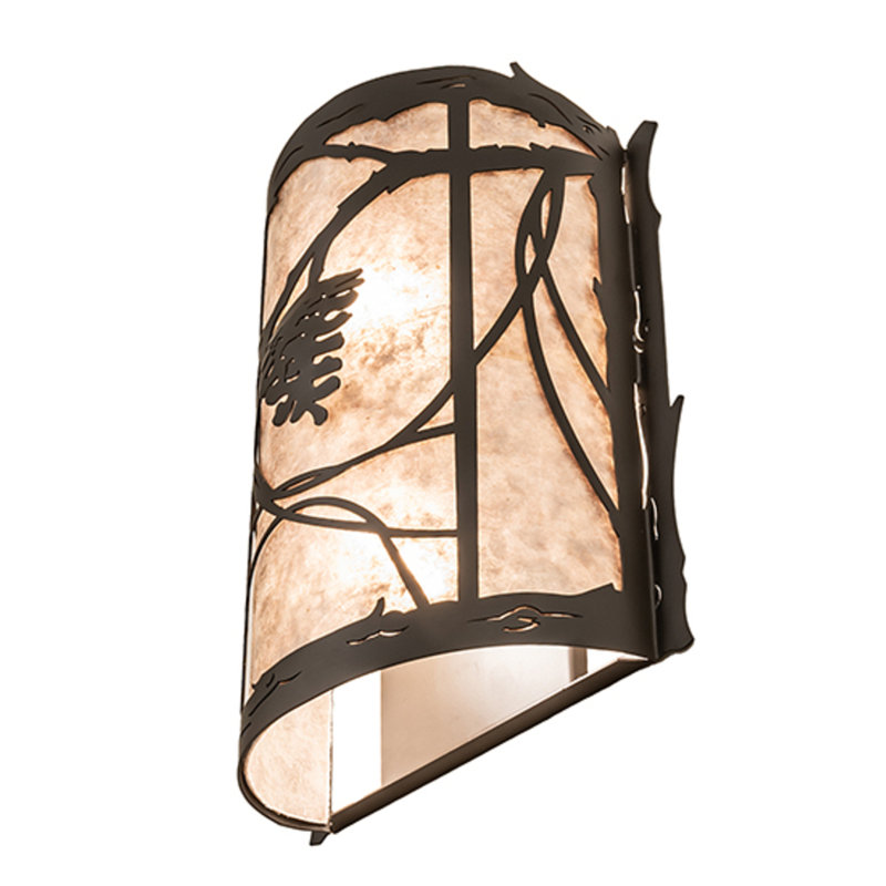 Jalyna Steel Flush Mounted Sconce