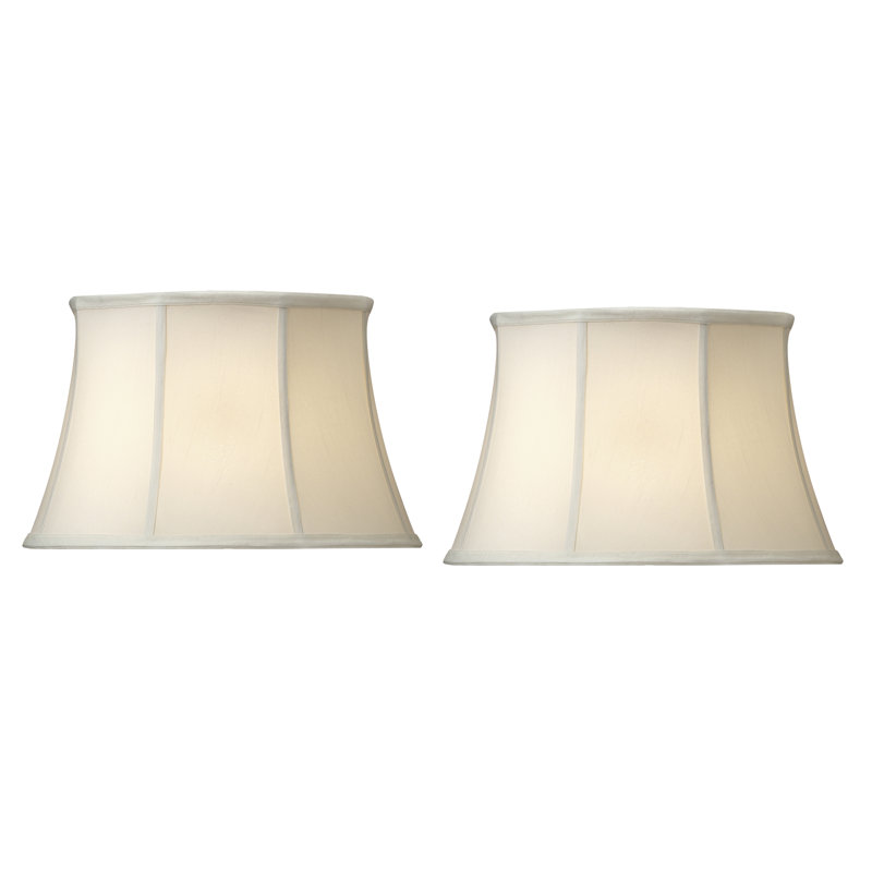 9.5'' H x 17'' W Silk Drum Lamp Shade