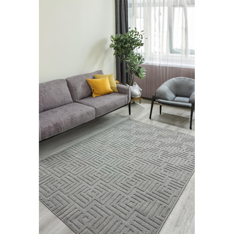 Tapis Shevonda avec envers antidérapant, Tapis de couloir 6 pi 7 po x 19 pi 8 po