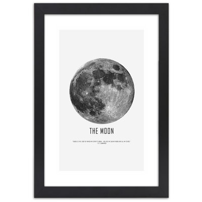 Moon - Single Picture Frame Print