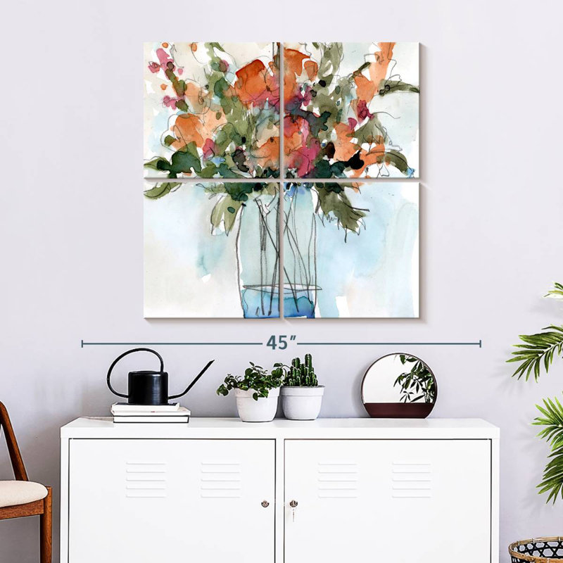 Nature morte Harnek Water Garden II, H 32 po x l 32 po