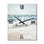 Beach Minimalisme Paysage III - Horloge murale nautique et plage-99629310