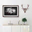 Winters Bloom Flowers - Picture Frame Graphic Art Print-56864708-56864709